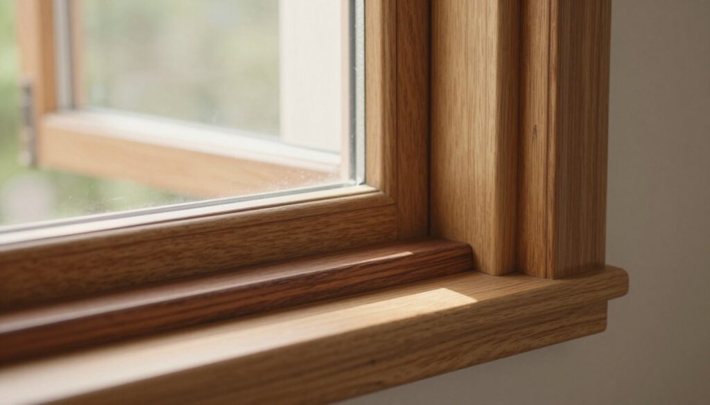 Holzfenster Oberflächen