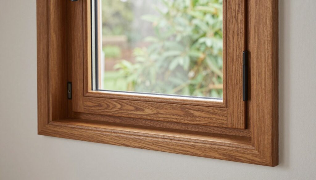 Holzfenster mit moderner Verglasung