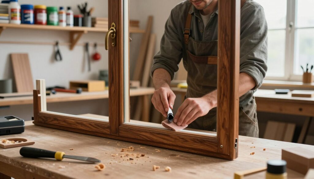 Holzfenster renovieren