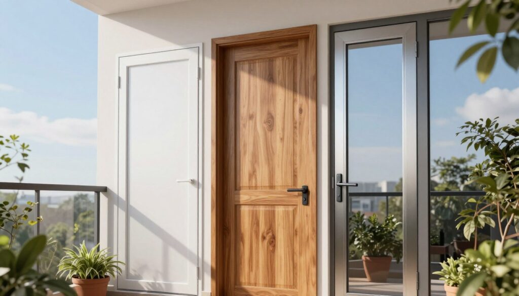 Material Balkontür