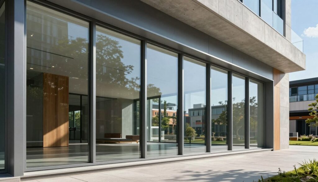 moderne aluminiumfenster